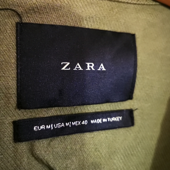 Zara Men Short Sleeve Button Down - Picture 2 of 2